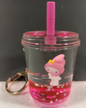 Sanrio Tsunameez Surprise Hello Kitty Glitter Milk Tea Keychain Pink My ... - €15,40 EUR