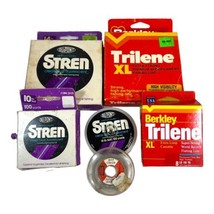 Vintage Lot Of 6 Fishing Line Siren &amp; Trilene XL 10lb New In box + Used - £18.17 GBP