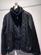 Womens Jackets - Superdry Size L Nylon Black Jacket - $33.30