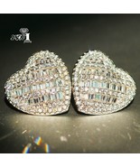 YaYI Jewelry Fashion Princess Cut 12CT  White Zircon Silver Color long E... - £11.42 GBP