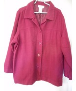Lined Purple Blazer Jacket Womans Plus Size 22W / 24W  - $829.09 MXN