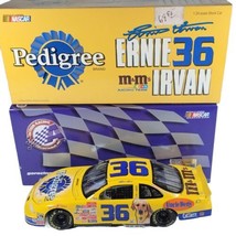 Ernie Irvan M &amp; M Pedigree #36 1/24 Scale Diecast Car Action Racing Pontiac Vtg - £10.15 GBP