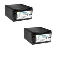 Two 2X VW-VBT380 Batteries For Panasonic HC-V110 HC-V130 HC-V160 HC-V201 HC-V210 - £38.17 GBP