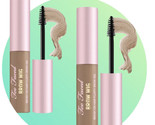 2 pk TOO FACED ( One Taupe , one Dark) Brown Wig Brush On Hair  Brow Gel... - $29.81