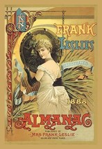 Frank Leslie&#39;s Illustrated Almanac: The Old Year and the New, 1888 - Art Print - £17.63 GBP+