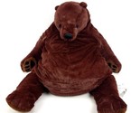 Ikea Bear DJUNGELSKOG Plush Stuffed Brown Teddy Soft Jumbo 39 ¼&quot; New - $72.25