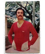 Bollywood Actor Suresh Oberoi Rare Old Original Post card Postcard - $30.69