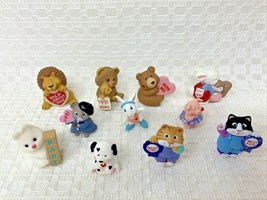 Lot/11 Vintage Hallmark Merry Miniatures 1991 Valentine&#39;s Best Mom Best ... - £30.33 GBP