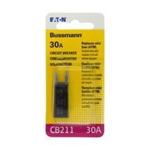 Bussmann (BP/CB211-30-RP) 30 Amp Type-I ATM Mini Circuit Breaker - $8.95