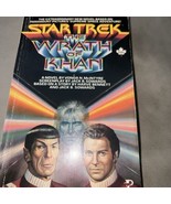 STAR TREK Paperback Novel Wrath Of Khan by Sondra Marshak - $13.37 CAD