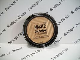 Maybelline Master Chrome Metallic Highlighter #100 Molten Gold (Unsealed) - $9.44