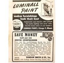 1947 Gordon Smith Luminall Interior Paint Advertisement Vintage Painting... - $370.74 MXN