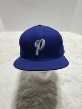 Pittsburgh Pitt Panthers Philadelphia Phillies New Era VTG Snapback Hat Made USA - £11.28 GBP