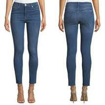  NWT HUDSON 25 Blair high rise ankle Super Skinny blue jeans denim $189  - $69.99