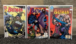 BATMAN #490, 492, &amp; 498 (DC Comics 1993) Knightfall NM - $19.34