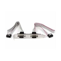 Startech 2-Port 16 inch DB9 Serial Port Bracket to 10-Pin Header  - $16.00