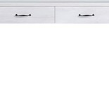 Wales Modern 2-Drawer Wood 70 in. Storage Rectangle Console Table for Li... - $756.99