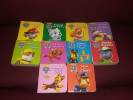 10 Paw Patrol Board Books Nickelodeon By Emily Skwish 2015 Spin Master  - £11.86 GBP