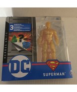 NEW DC Gold Superman Chase Variant 4&#39;&#39; Figure - $23.20