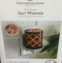 Huntington Home Himalayan Salt Warmer Wall Plug In - Brand New Positive Ions - £14.83 GBP
