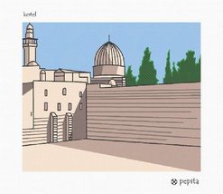 Pepita Needlepoint Canvas: Kotel, 12&quot; x 10&quot; - £39.87 GBP+