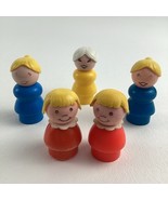 Fisher Price Little People Play Family Members Figures Girls Women Vinta... - $38.93 CAD