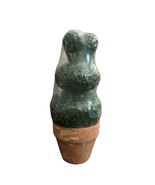 Topiary Molded Candle Factory Sealed New 5&quot; in Terracotta pot - $9.81