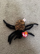 Ty Beanie Baby Spinner The Spider Plush Toy DOB OCT 28, 1996 - $4.99