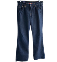 Lucky Brand Sweet N Low Womens Jeans 10/30 Reg Inseam Actual 34x34 Boot Cut Dark - £12.56 GBP