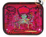 1x Tray Raw Large Size Metal Smoking Rolling Tray | Ghost Series 3 Design - $18.21