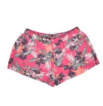 Patagonia Barely Baggies Shorts Womens M Pink Floral Hawaiian Print Boar... - $30.38
