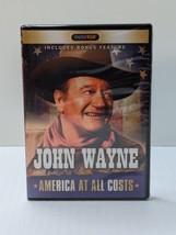 John Wayne America at All Costs DVD Brand New Sealed Free Shipping  - £7.83 GBP