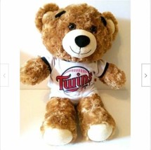 Minnesota Twins 17&quot; Plush Teddy Bear Build A Bear MLB Baseball Collectible - $25.98