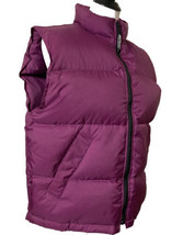 Catalina Outerwear Down Puffer Vest Quilted Sz Large Full Front Zipper C... - £17.20 GBP