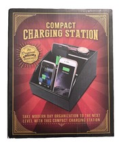 Compact Charging Station Organizer for Your Phone, Jewelry, Tv Controls - $22.76