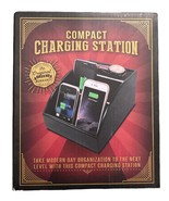 Compact Charging Station Organizer for Your Phone, Jewelry, Tv Controls - £18.23 GBP