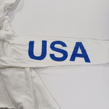 The North Face T-Shirt Men's Large White USA Flag Long Sleeve Crew Neck Cotton image 7