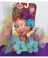 Disney Junior Fancy Nancy Multi Color Boa with Hair Clips Jakks NIP Costume - £9.53 GBP