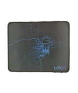 Gaming Mouse Pad Non Slip Sewn Edge Water Proof 10&quot; x 8&quot;  Lightning Design - £3.73 GBP
