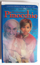 The Adventures Of Pinocchio Vhs 1996 Limited Edition Magic Action Art Cover Rare - £4.71 GBP