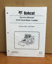 Bobcat S150 Skid Steer Loader Service Manual Shop Repair Book 1 Part # 6... - £45.15 GBP