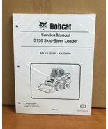 Bobcat S150 Skid Steer Loader Service Manual Shop Repair Book 1 Part # 6... - $1,049.53 MXN
