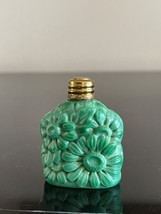 Vintage Malachite Glass Snuff Bottle - £38.15 GBP