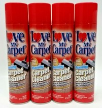 ( LOT 4 ) Love My. Carpet Foaming Cleaner, Fights Odor, Spray &amp; Vacuum - $29.69