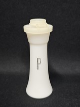 Tupperware Salt &amp; Pepper Shakers Hourglass Small 4&quot; Vintage Retro PEPPER... - $19.79