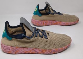 Adidas Tennis HU x Pharrell Williams Pink Marble 2017 Shoes Sneakers Men Size 5 - £47.76 GBP