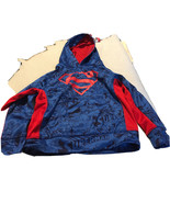 Boys Superman hoodie size xs(4/5) EUC Superhero Size Xs 4/5 Pull Over Su... - £7.89 GBP