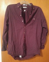 000 Meeting Street Country Twill 16 1/2 Long Sleeve Button Front Shirt USA 32/33 - £7.98 GBP