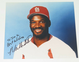 Mark Whiten St. Louis Cardinals Vintage 1992 Signed Color Photo - £12.01 GBP