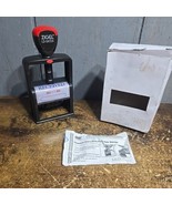 ZIGEL D50 Date Stamp with Received - Self Inking Date Stamp - Blue / Red - $275.22 MXN